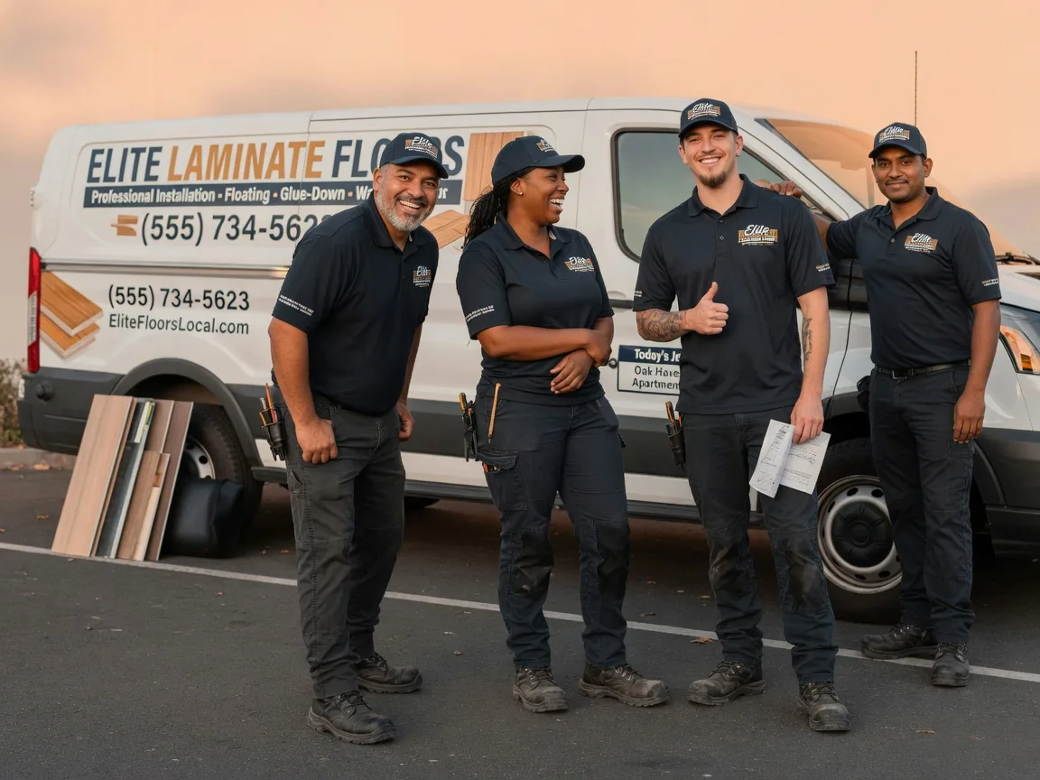 Laminate flooring installation company in Frederika, IA